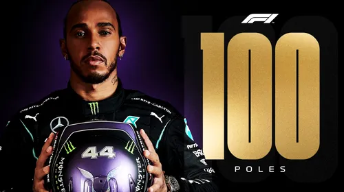 Lewis Hamilton, de neoprit! Campionul mondial, a bifat al 100-lea pole-position. Azi are loc Marele Premiu de Formula 1 de la Barcelona | VIDEO