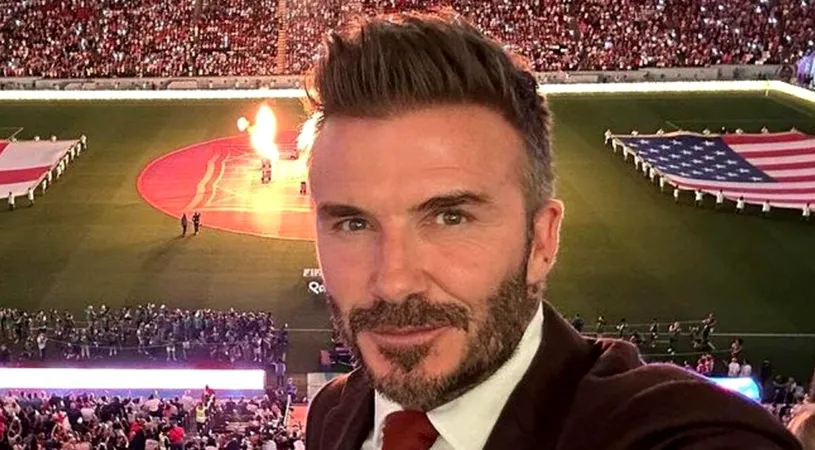 Echipa lui David Beckham și-a prezentat echipamentul printre rechini | GALERIE FOTO