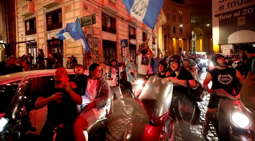 OMS, reacție dură după ce mii de fani n-au ținut cont de pandemia de coronavirus! Suporterii lui Napoli, puși la zid după sărbătoarea din Italia: „A fost ceva mizerabil, sunt niște nemernici!”