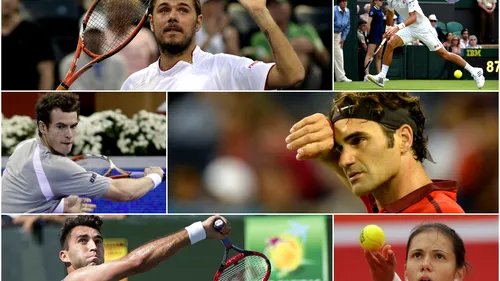  WIMBLEDON | S-au decis semifinalele la masculin: Federer vs Murray și Djokovic vs Gasquet. Francezul l-a eliminat în sferturi, după un meci epic, pe Wawrinka. Tecău/ Srebotnik s-au calificat în sferturi, la dublu mixt