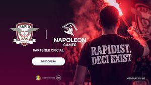 (P) Rapidist, deci exist. Napoleon Games, alături de Rapid în noile bătălii