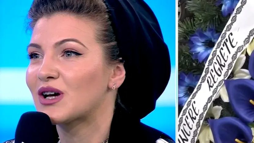 Claudia Stroie, dezvăluiri șocante despre moartea soțului! Solista de muzică populară a plâns în direct, la tv