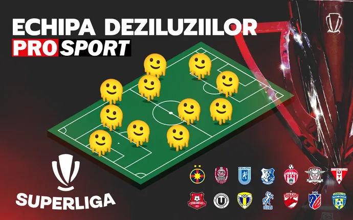 Giulești, un vagon de dezamăgiri, dar nici „mofturile” lui Gigi Becali la FCSB nu sunt departe! Cum arată primul 11 al evoluțiilor sub așteptări după 11 etape de campionat