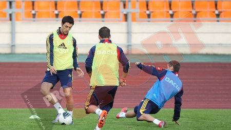 FOTO** Antrenamentul oficial al României! Marica, apt de joc. Îl titularizează Răzvan?