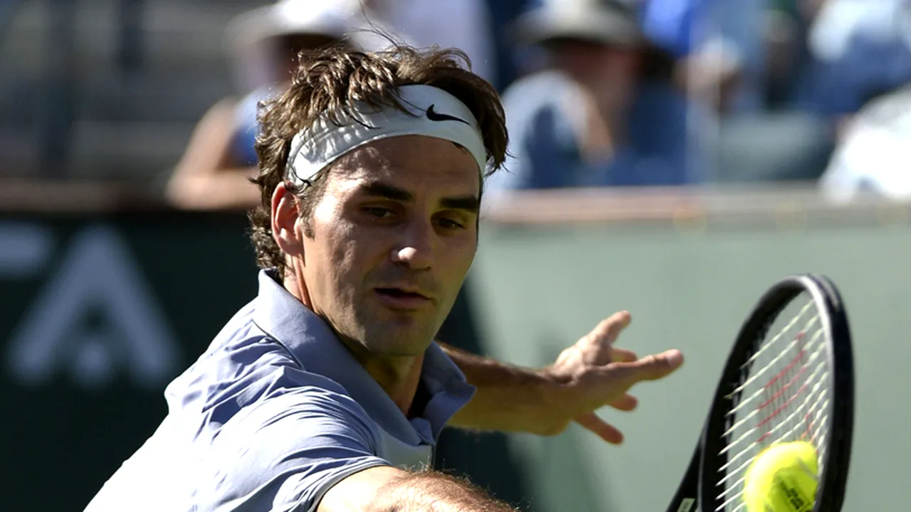 Nu i-a stat gândul la tenis. Federer, eliminat în turul doi al turneului de la Roma