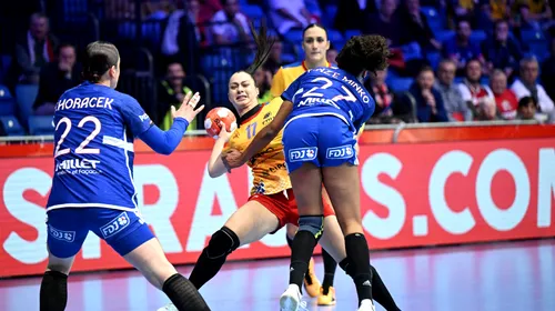 România – Franța 25-30, în Grupa Principală 1 de la CE de handbal feminin. „Tricolorele” au cedat pe final de meci