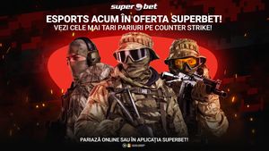 La Superbet ai parte de cele mai tari pariuri pentru Counter Strike!