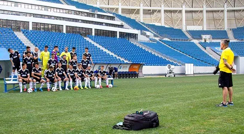 ”FC U” Craiova a revenit pe stadionul ”Ion Oblemenco”, cu acordul autorităților locale. Oltenii au realizat ședința foto pentru prezentarea echipei și a echipamentului din Liga 2