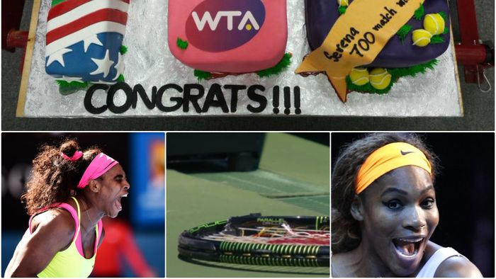 Serena, agentul 700: o rachetă ruptă, un set pierdut și o bornă "cu gust de catifea roșie și ciocolată"