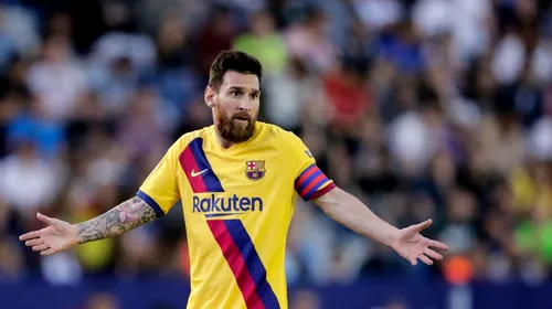 Leo Messi, pe picior de plecare de la Barcelona? Reacția lui Quique Setien