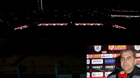 Imagini incredibile din „Ștefan cel Mare”! Dinamo a stins nocturna, ca să pornească instalația de încălzire + Leo Grozavu a izbucnit: „Nu e normal!” FOTO & VIDEO