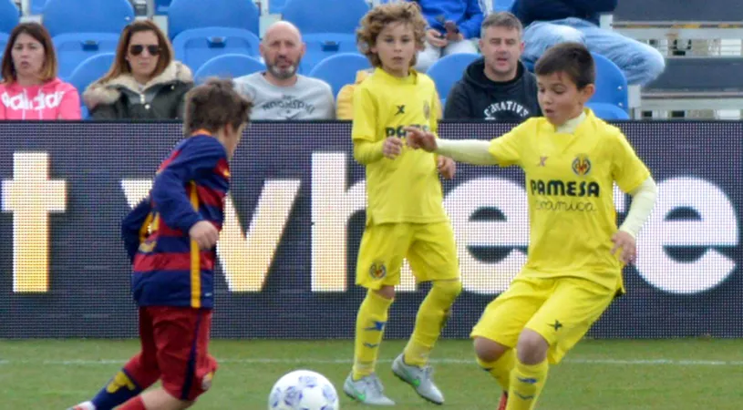 Un puști român impresionează în Spania.** E legitimat la Villarreal, îl are idol pe Iniesta și visează să joace la Barcelona