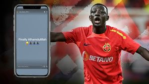 Baba Alhassan a explicat pentru ProSport postarea care i-a înfuriat pe mulți fani după plecarea sa chiar înaintea derby-ului cu Dinamo: „Știi cum e la FCSB...”