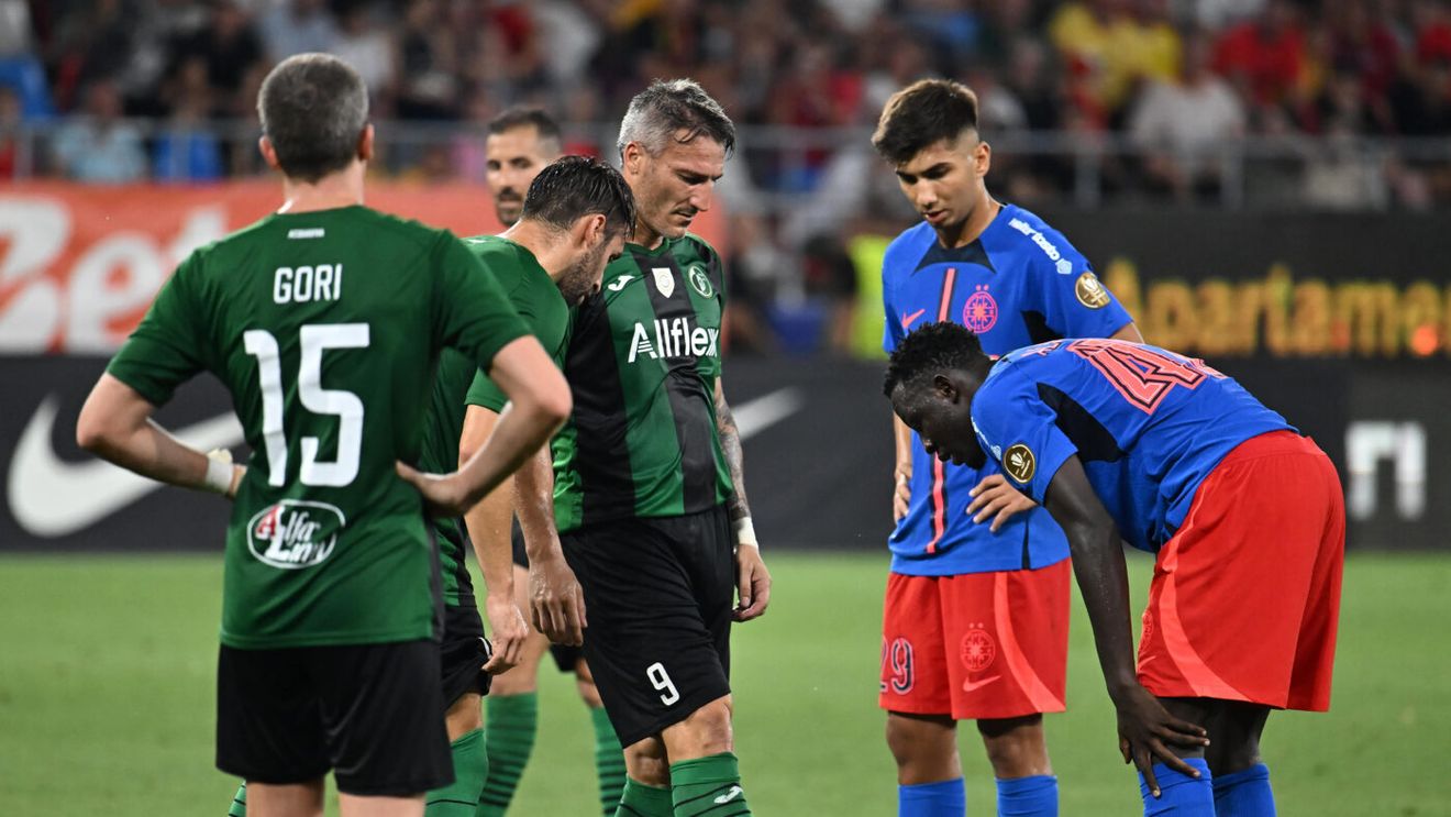 Așa ceva nu s-a mai văzut în Liga Campionilor: ce le-au cerut fotbaliștii de la Virtus celor de la FCSB, după meciul de pe stadionul Steaua!