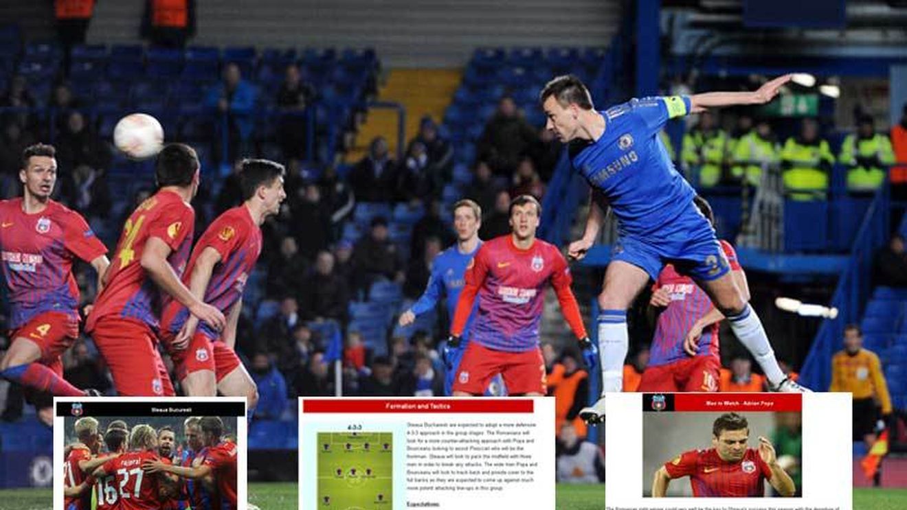 Steaua, prezentată în bătaie de joc de unul dintre cele mai titrate site-uri de profil