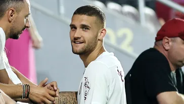 Daniel Bîrligea, declarații tari înainte de CFR Cluj – FCSB: „O să le țin pumnii!”