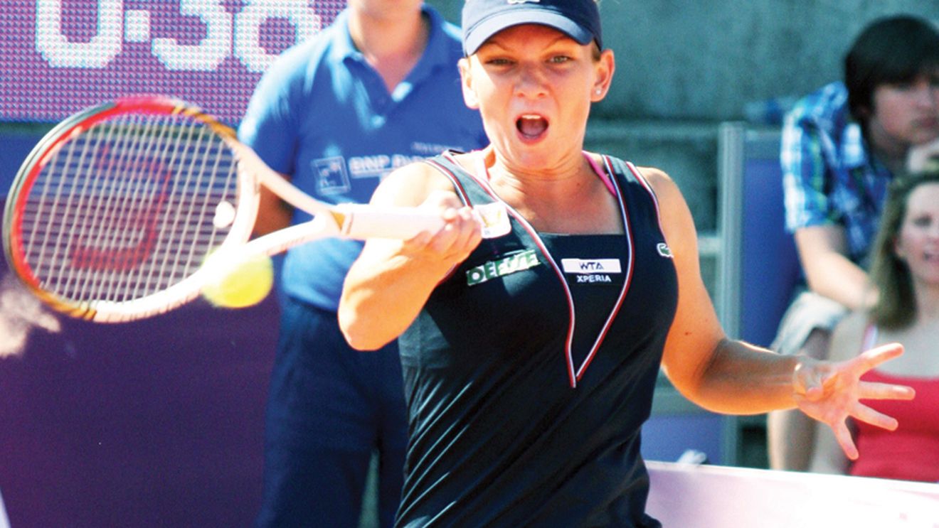 Halep, reinventată în "curtea" Romei