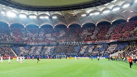 "Mori Mitică", mesajul "acceptat" și de Jandarmerie!** Fanii Stelei au avut complici în derby-ul cu Dinamo