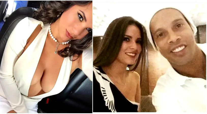 Ultima cucerire a lui Ronaldinho. GALERIE FOTO | Cum a surprins starul brazilian acest iepuraș Playboy