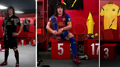 FOTO & VIDEO PENTRU COLECȚIONARI!** Așa arată echipamentul Barcelonei pentru sezonul 2011-2012!