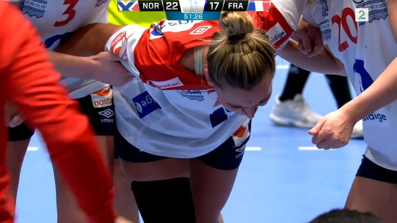 Zi groaznică pentru Amanda Kurtovic, pierdere imensă pentru Norvegia înainte de Euro și posibil și pentru CSM București!