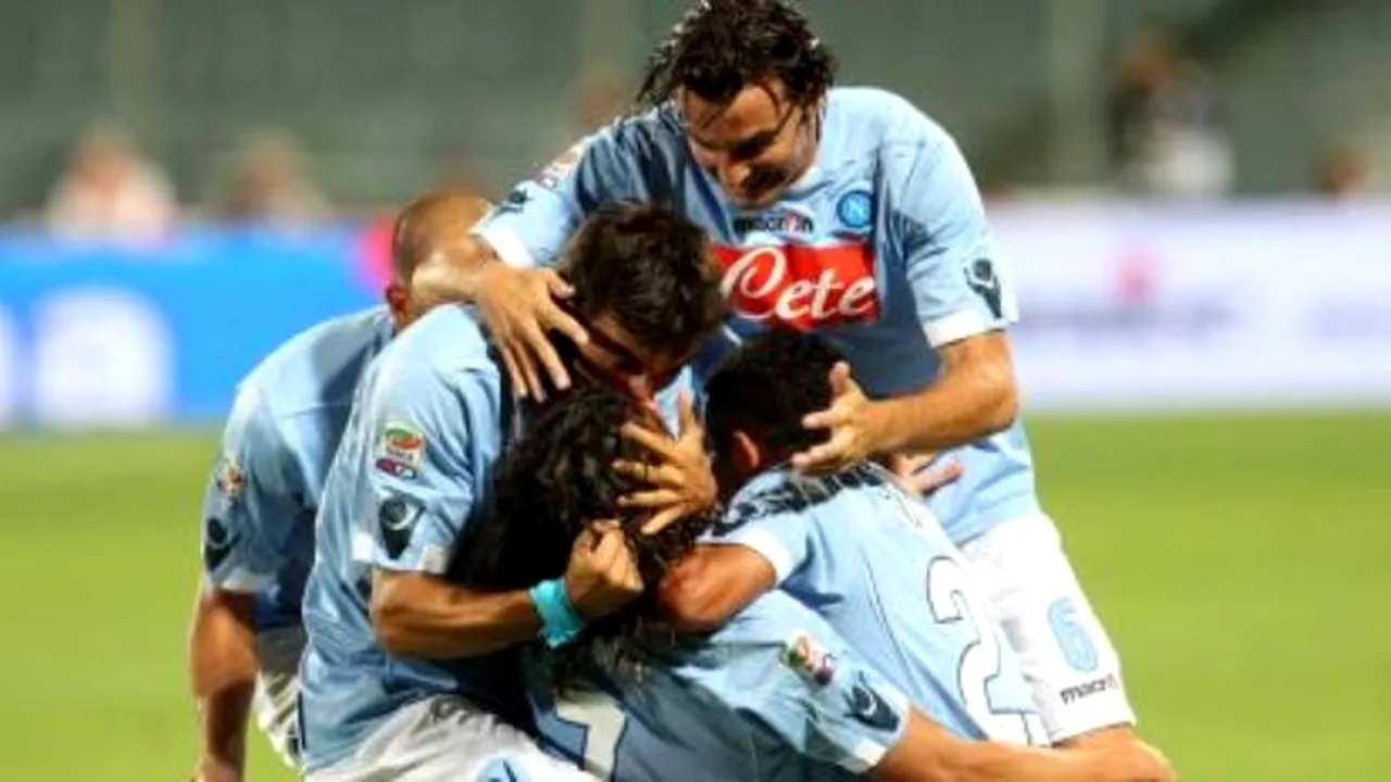 VIDEO** Fiorentina nu l-a putut opri pe Cavani! Vezi supergolul lui Napoli