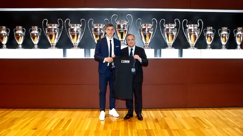 OFICIAL | Real Madrid și-a prezentat noul portar