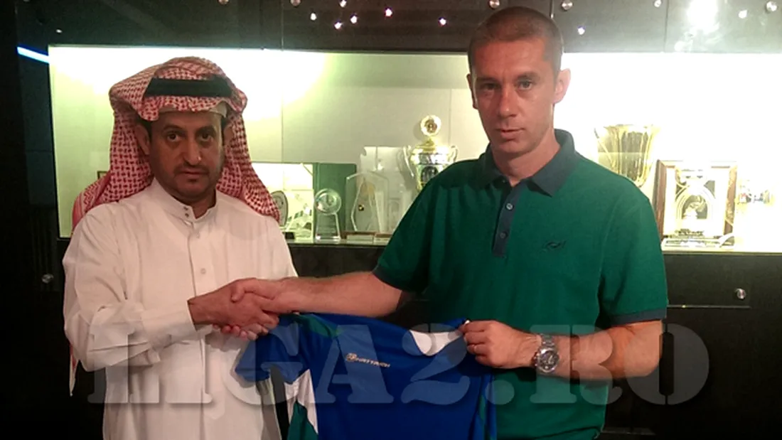Sebi Tudor a plecat în Arabia Saudită.** Fostul tehnician al Fortunei a semnat cu Al Shoalah