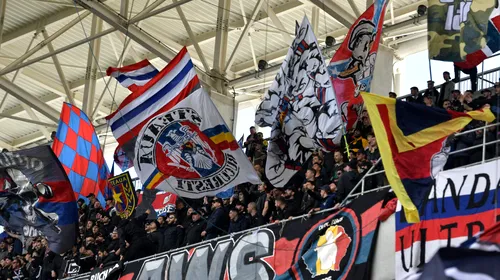 Ianis Zicu nu a scăpat de furia ultrașilor din Ghencea, după declarațiile făcute la adresa Stelei! Ce banner au afișat suporterii la meciul CSA Steaua – Concordia Chiajna | FOTO