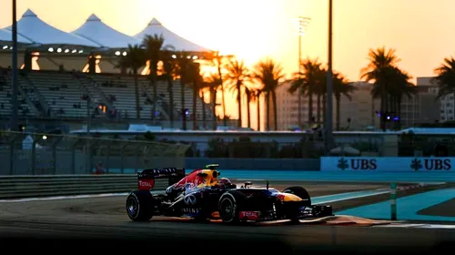 Vettel s-a impus în Marele Premiu al Emiratului Abu Dhabi!