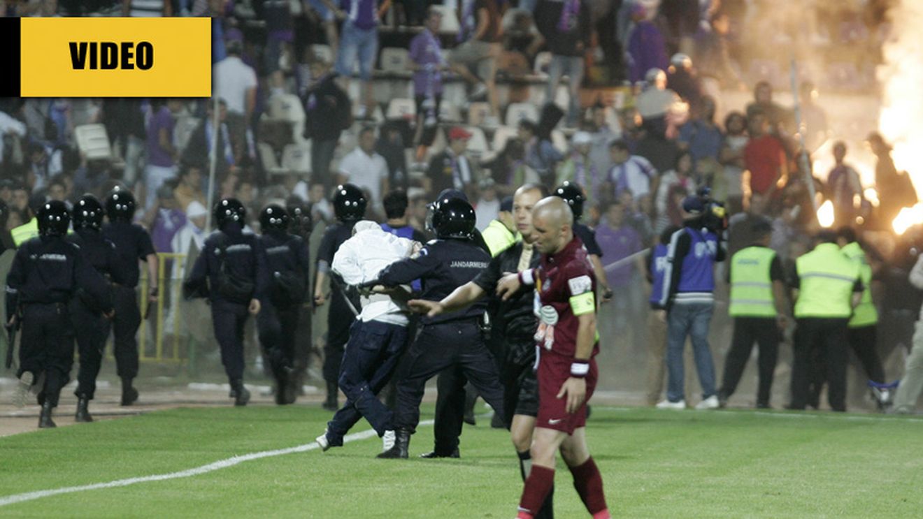 EXCLUSIV** Adevăratul motiv al invadării terenului:o minge