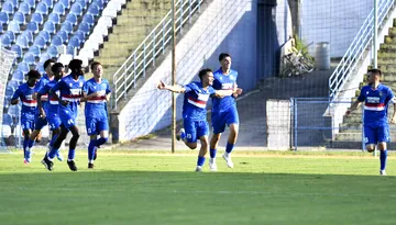 CS Drobeta, lider în Liga 3 după prima etapă a noului sezon. La echipa antrenată de Flavius Stoican, 12 jucători, dintre care șase africani, s-au aflat la debutul în acest eșalon