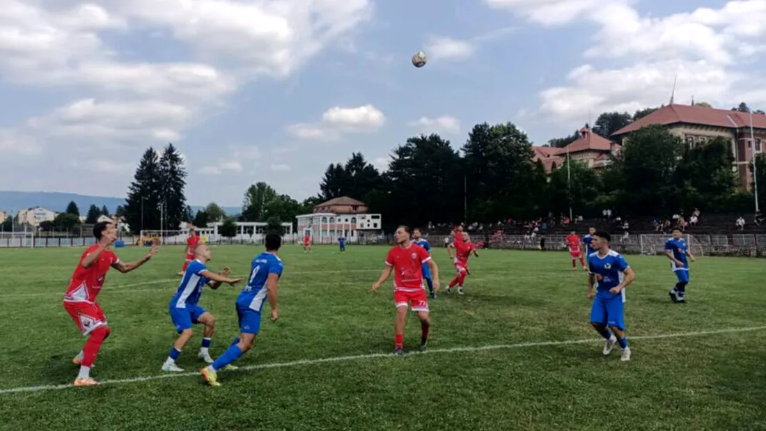 Amical spectaculos între AFC Câmpulung Muscel și Olimpic Zărnești, cu șase goluri și răsturnări de scor