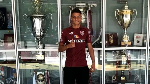 OFICIAL | Transfer de ultimă oră la CFR! Fiul unui fost mare tricolor a semnat cu campioana. EXCLUSIV Prima reacție: 