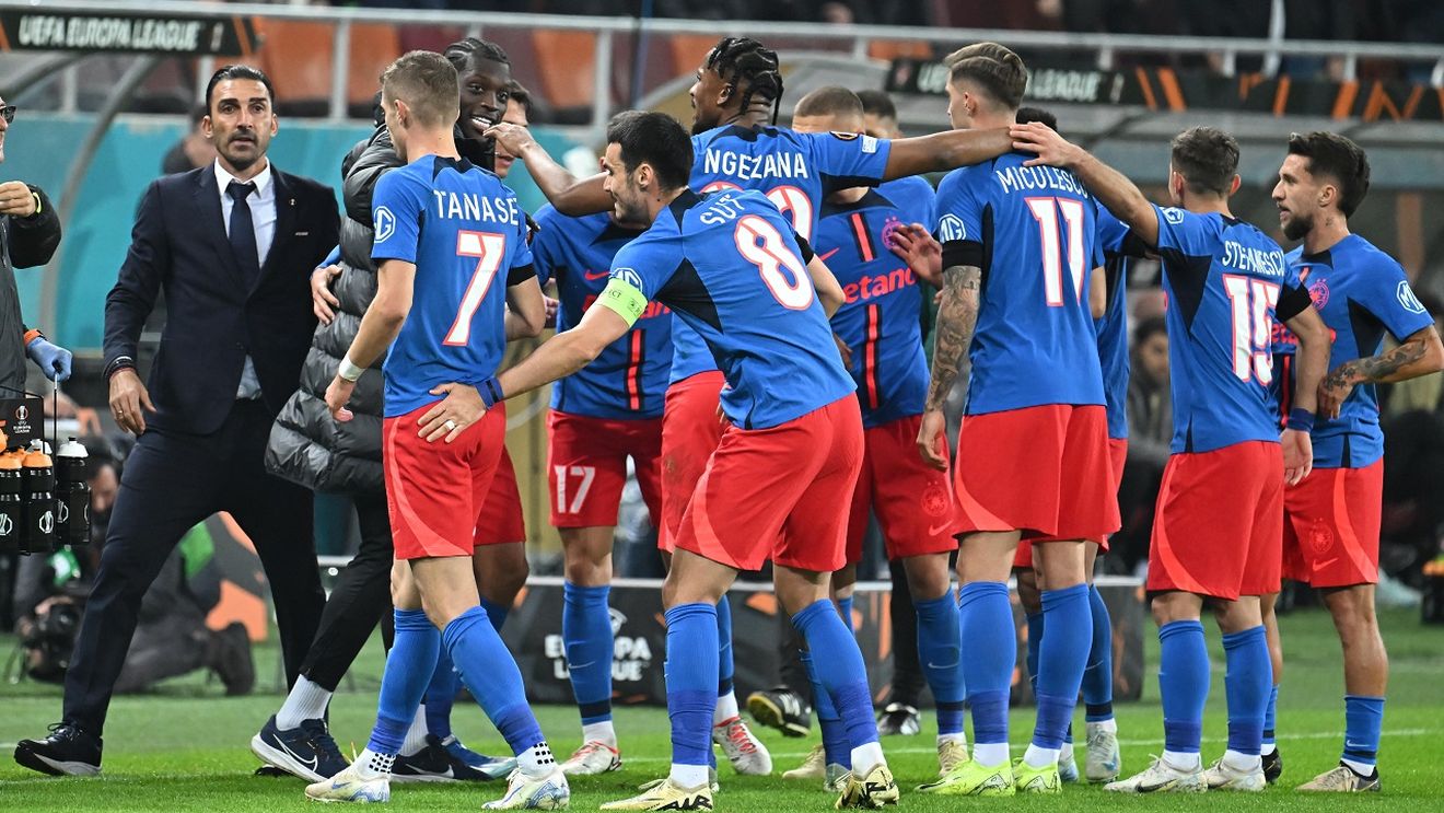 Fotbalistul lui Gigi Becali, în lacrimi pe gazon, imediat după U Cluj - FCSB 1-2. Moment dur cu fotbalistul introdus de patron în a doua repriză