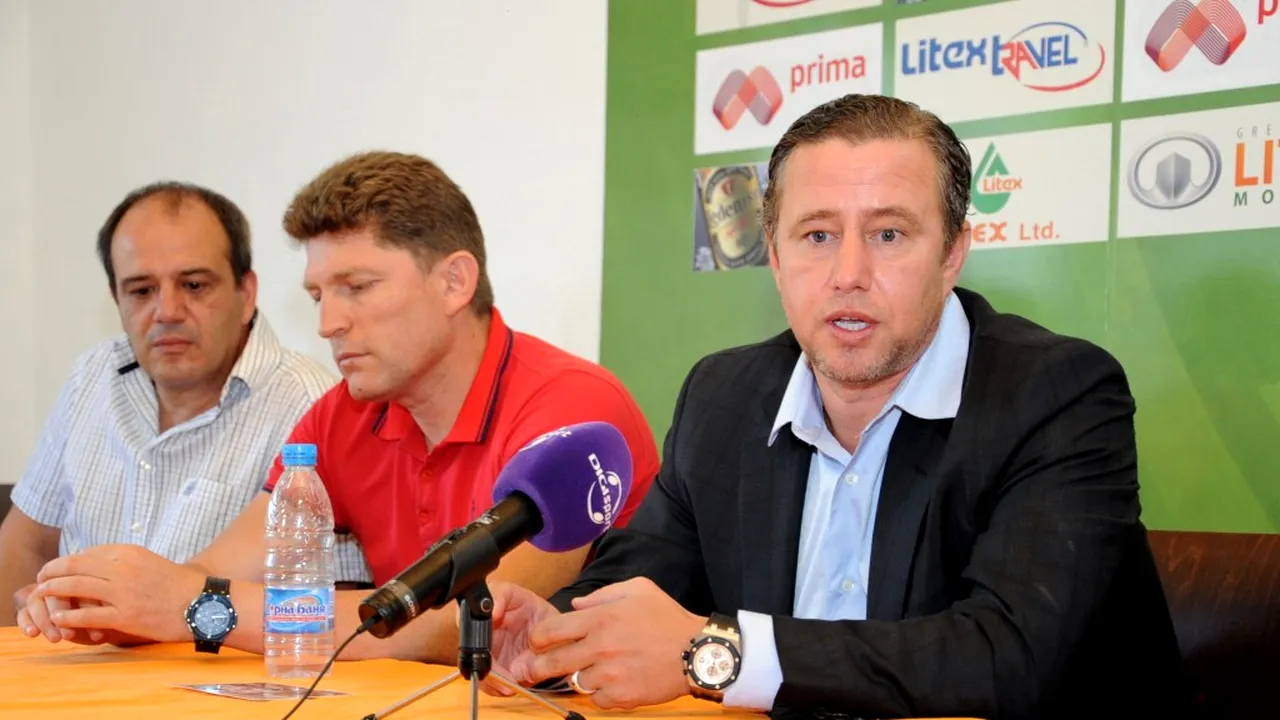 Reghecampf își propune să rupă supremația lui Ludogoreț în Bulgaria: 