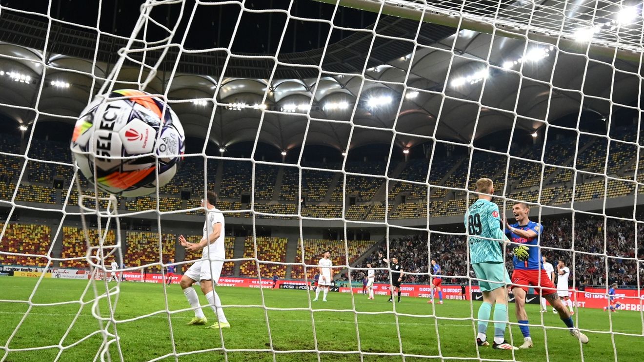 „Slăbănogul” îl face campion pe Gigi Becali! Juri Cisotti, gol în Rapid - FCSB, după o acțiune de play-station