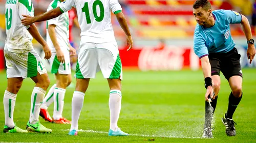 FIFA a aprobat folosirea spray-urilor cu spumă temporară la Mondialul din Brazilia: „Arbitrii mi-au spus că sunt încântați”