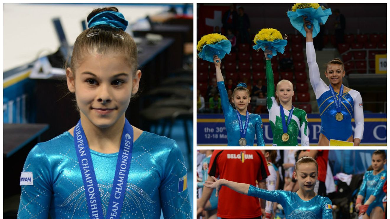 Laura Jurcă, o junioară de argint. Sportiva s-a clasat pe locul 2 în finala de la individual compus 