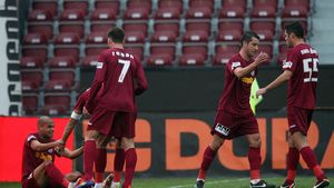 CFR - Nistru 2-0!** Clujenii se impun fără probleme!