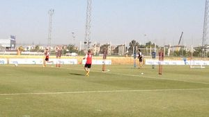 Unai Emery face tot posibilul să integreze noile achiziții! FOTO I-a pregătit separat pe Rusescu și Marko Marin