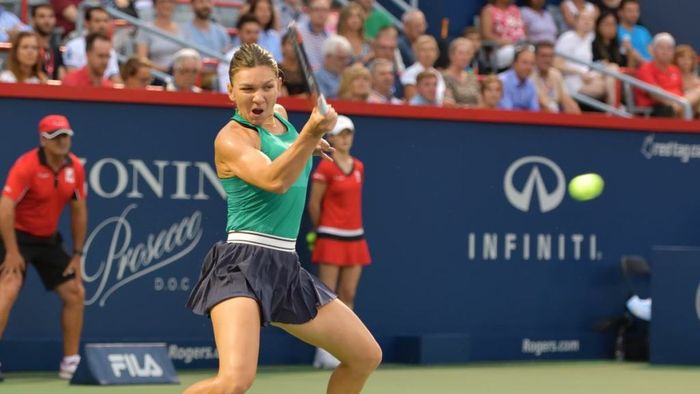 Reacția Simonei Halep după calificarea în finala de la Rogers Cup
