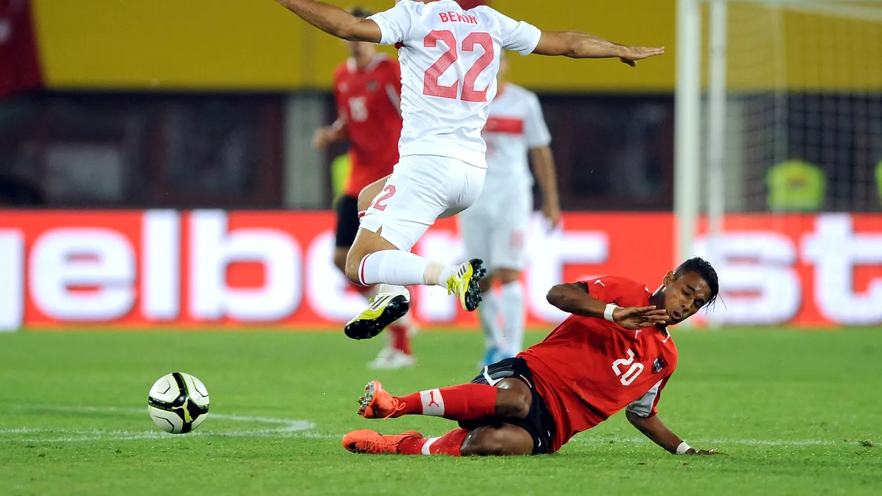 Înfrângere pentru Turcia în amicalul cu Austria, scor 2-0