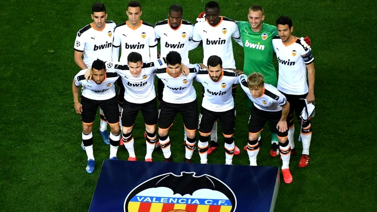 Panică în La Liga! Valencia, cel mai afectat club din Spania. Are 25 de infectați cu noul COVID-19