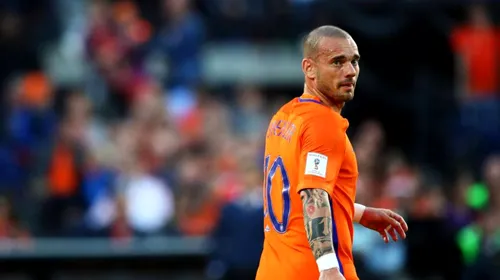 Wesley Sneijder a pus punct unei cariere glorioase! Cu ce se va ocupa legendarul olandez