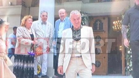 Gigi Becali a fost din nou în topul celor mai bine îmbrăcați și la nunta Mariei Iordănescu! Patronul miliardar a atras toate privirile cu costumul său scump și atitudinea inconfundabilă | FOTO EXCLUSIV