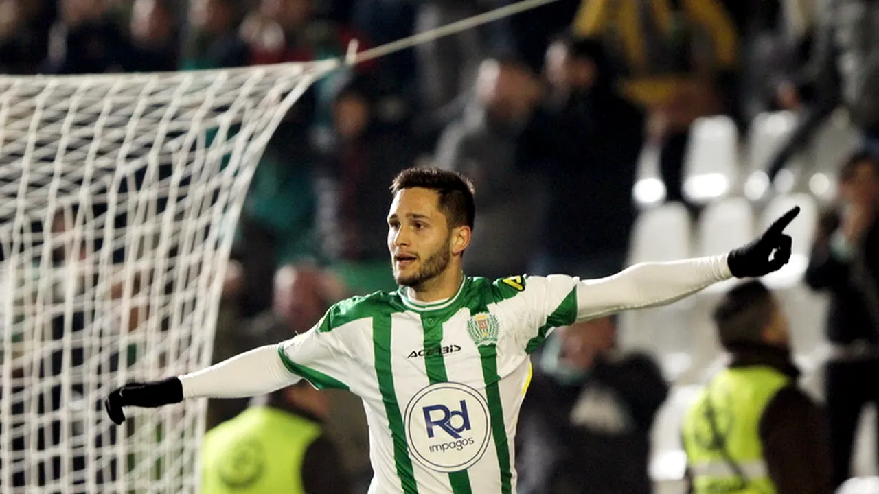 Florin Andone, dorit cu insistență de Aston Villa. Echipa din Premier League a pregătit 3,5 milioane de euro pentru transferul românului