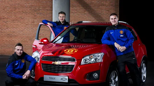 Manchester United și Chevrolet licitează un model Trax în scopuri caritabile