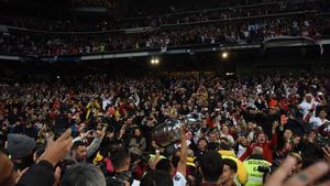 River Plate învinge Boca Juniors, 3-1 pe "Santiago Bernabeu", și câștigă pentru a patra oară Copa Libertadores! „Milionarii" au întors scorul în fața "gunoierilor" după un meci dramatic decis în prelungiri