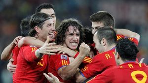 PuyOl**Ã©! Spania - Olanda, finala CM 2010! VIDEO 3D